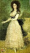 Francisco de Goya dona tadea arias de enriquez oil painting artist